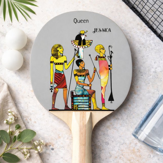 Ancient Egypt Pharaohs Lavish Ormamentation Ping Pong Paddle (Creator Uploaded)