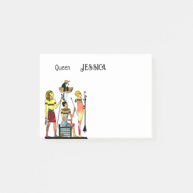 Ancient Egypt Pharaohs Lavish Ormamentation Post-it Notes (Front)