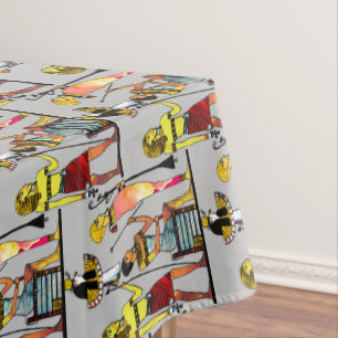 Ancient Egypt Pharaohs Lavish Ormamentation Tablecloth