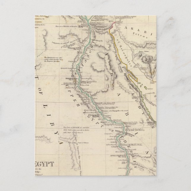 Ancient Egypt Postcard (Front)