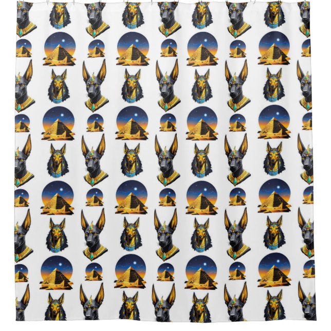 Ancient Egypt Pyramid Anubis Pattern Design  (Front)