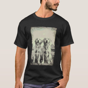 Ancient Egypt Retriever Dog Lovers Retro Travel Vi T-Shirt