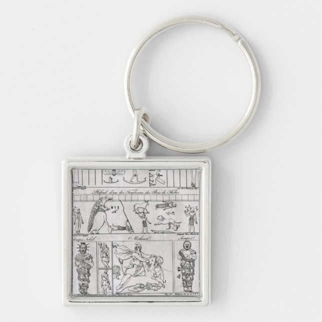 Ancient Egyptian and Persian Keychain (Front)