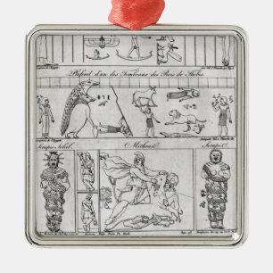 Ancient Egyptian and Persian Metal Ornament