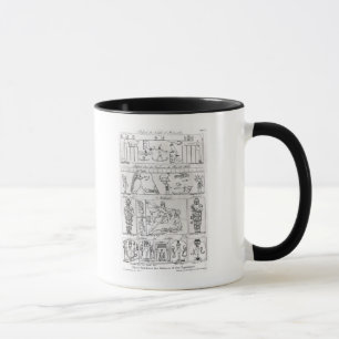 Ancient Egyptian and Persian Mug