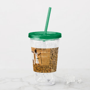 Ancient Egyptian Art Acrylic Tumbler