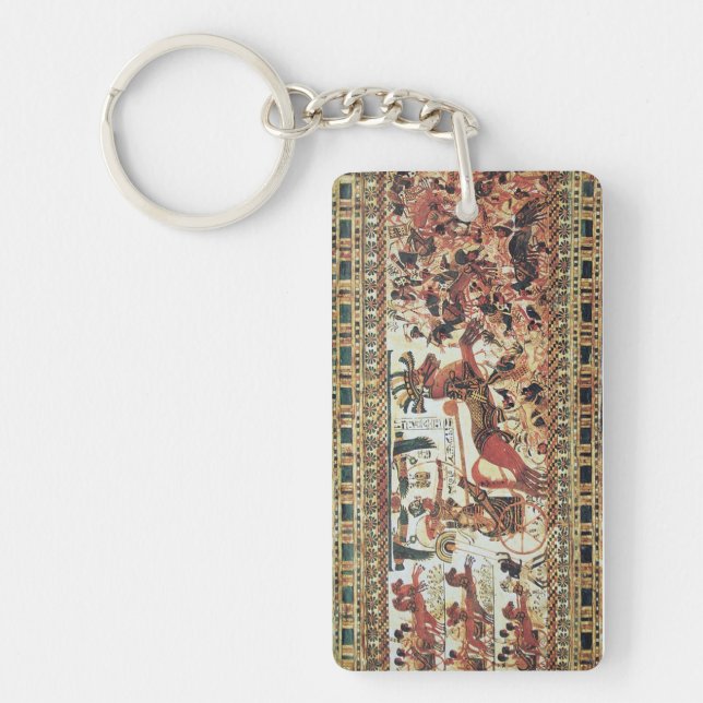 Ancient Egyptian Art Keychain (Front)