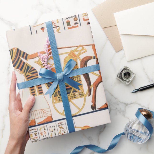 Ancient Egyptian art pattern Wrapping Paper (Gifting)