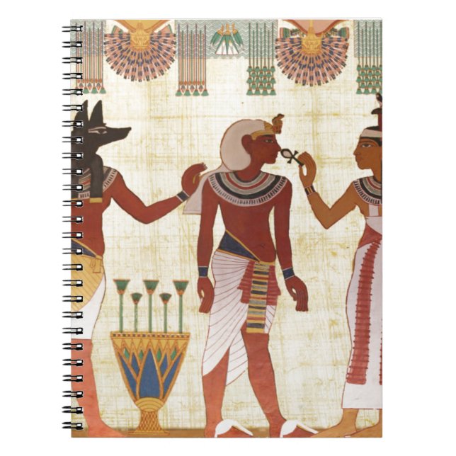 Ancient, Egyptian art style notebook (Front)