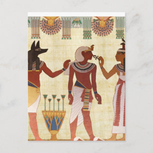 Ancient, Egyptian art style postcards