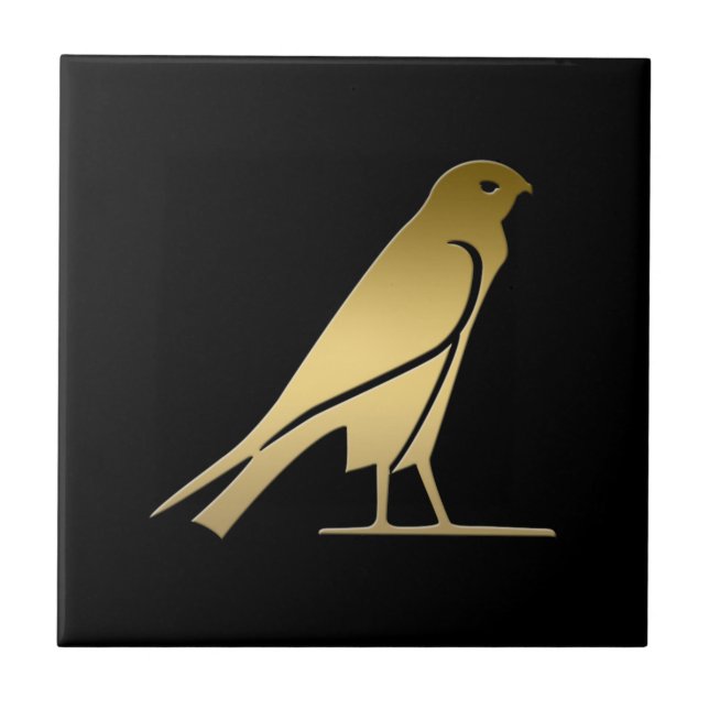 Ancient Egyptian bird – goddess Nekhbet Tile (Front)