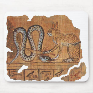 Ancient Egyptian Book of the Dead Ra &Apophis Mouse Pad