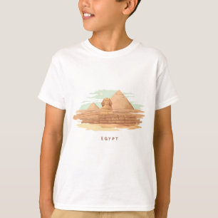 Ancient Egyptian civilization cool Pyramids design T-Shirt