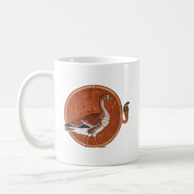 Ancient Egyptian Creator Goose: Mythology Coffee Mug (Left)