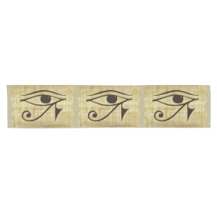 Ancient Egyptian Eye of Horus Wadjet Table-runner Short Table Runner