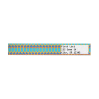 Ancient Egyptian Feather Scale Pattern
