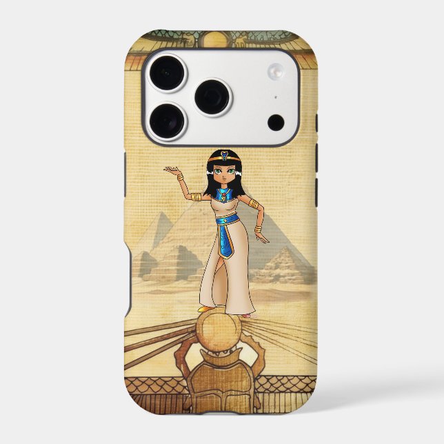 Ancient Egyptian Goddess Isis Winged Phone Case  (Back)