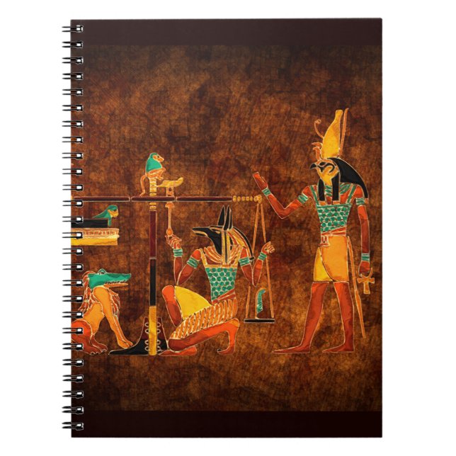 Ancient Egyptian Gods Notebook (Front)