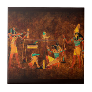Ancient Egyptian Gods Tile
