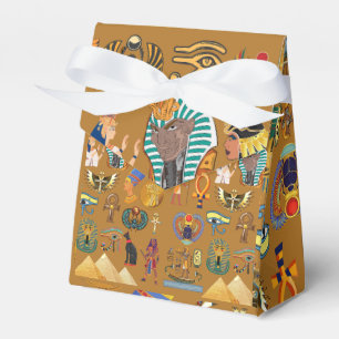 Ancient Egyptian Hieroglyphic -Pattern Hieroglyphi Favor Box