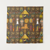 Ancient Egyptian Hieroglyphic -Pattern Symbol 
