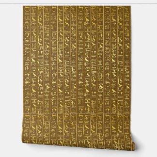 Ancient Egyptian Hieroglyphic Wall Mural 