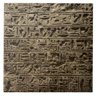 ancient egyptian hieroglyphs tile