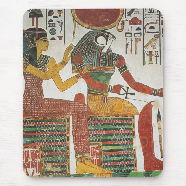 Ancient Egyptian Horus Mouse Pad (Front)