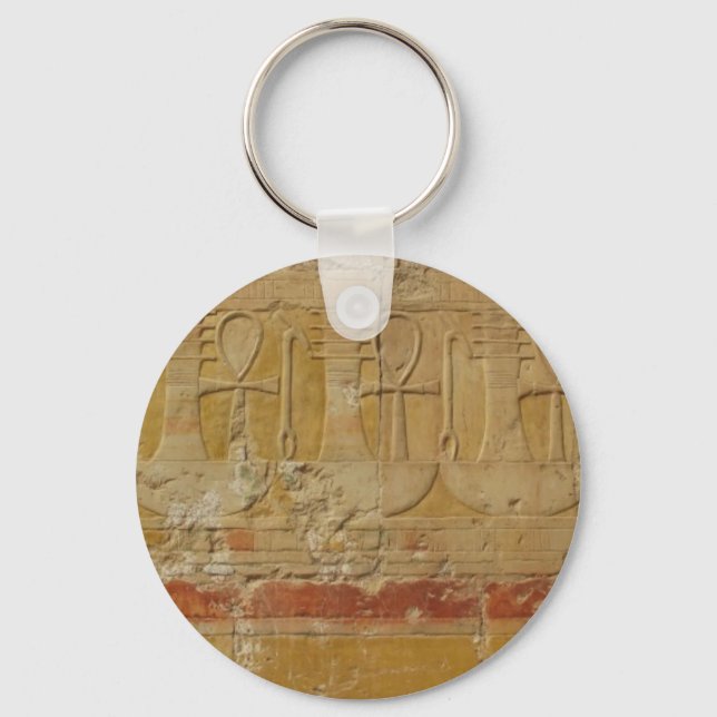 Ancient Egyptian Key Of Life Ankh Keychain (Front)