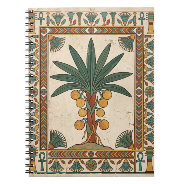 Ancient Egyptian Magic Mandrake Notebook (Front)