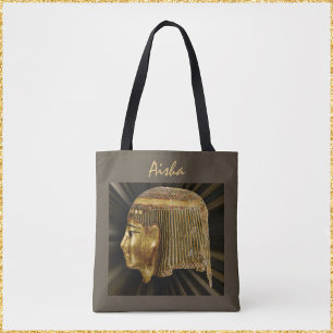 Ancient Egyptian Mummy Mask Artifact Tote Bag