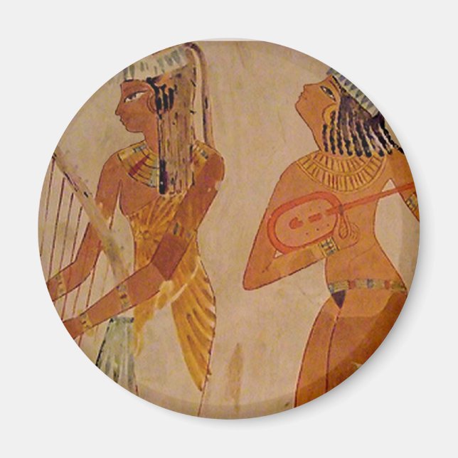 Ancient Egyptian Music Magnet (Front)