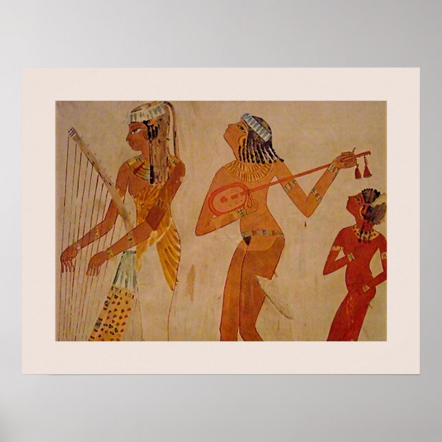 Ancient Egyptian Music Poster (Front)