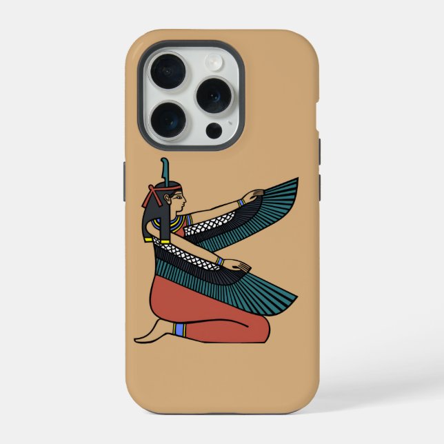 Ancient Egyptian Mythology Art iPhone Case (Back)