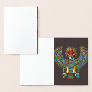 Ancient Egyptian Postcard   Pharaonic Art Design b