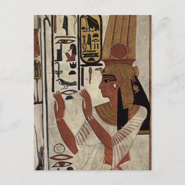 Ancient Egyptian Queen [Nefertari] Postcard (Front)
