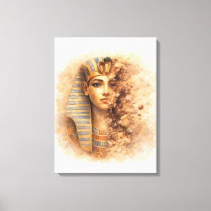 Ancient Egyptian Queen Portrait Art Print