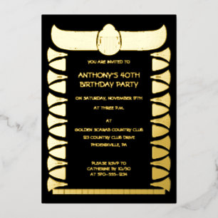Ancient Egyptian Scarab Beetle Custom