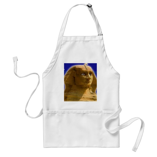 Ancient Egyptian Sphinx at Giza Art Design Standard Apron (Front)