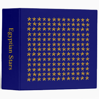 Ancient Egyptian Stars (2in) Binder