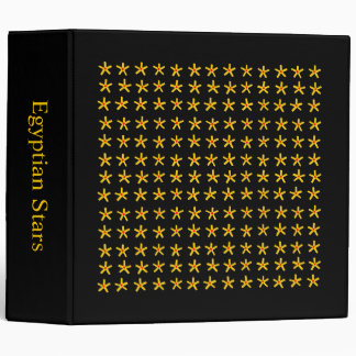 Ancient Egyptian Stars (2in) - Black Binder