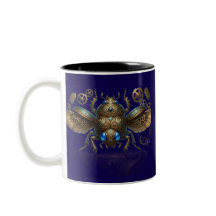 Ancient Egyptian Steampunk Mechanical Scarab Beetl