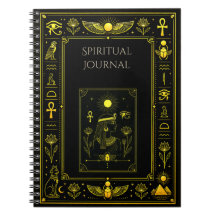 Ancient Egyptian Symbols Black Gold Pattern Luxury