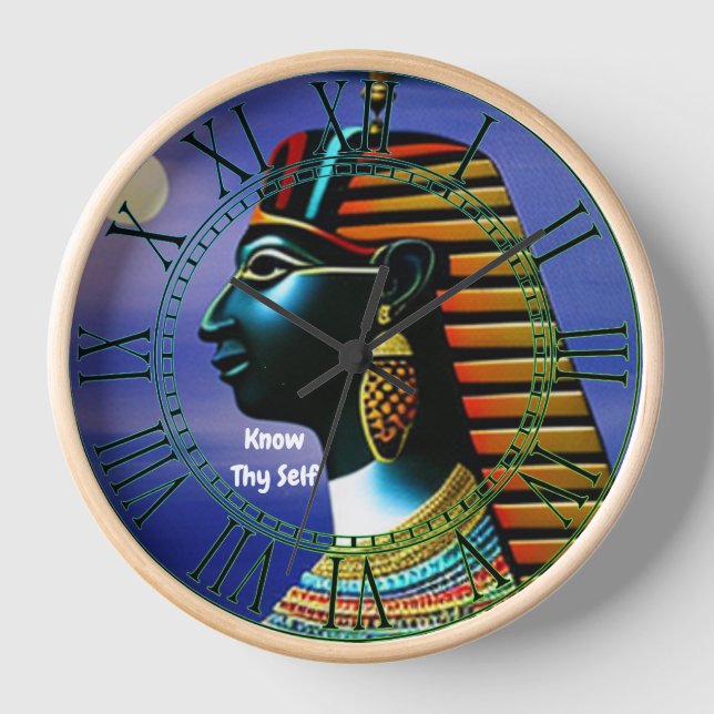 Ancient Egyptian Wall Clock (Front)