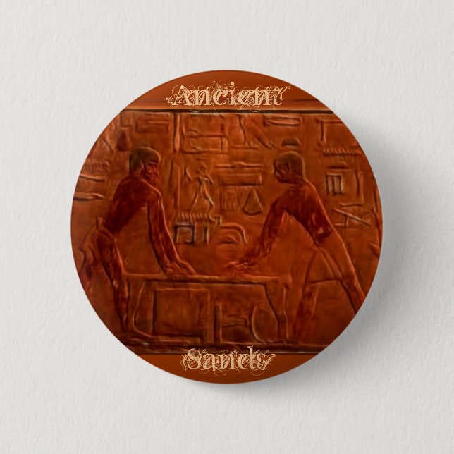 ANCIENT EGYPTIANS 2 INCH ROUND BUTTON (Front)
