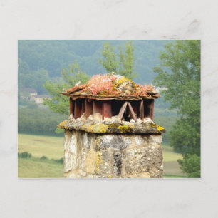 Ancient French Chimney Postcard