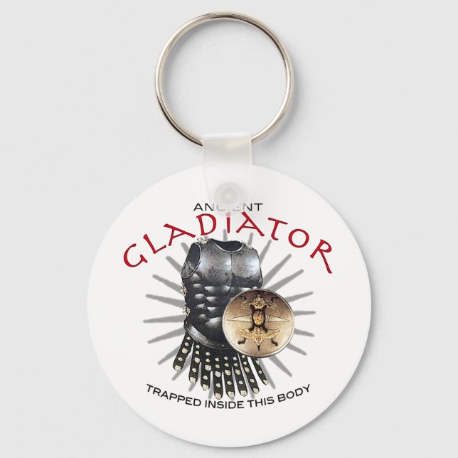 Ancient Gladiator Keychain (Front)
