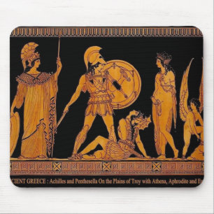 Ancient God And Goddess Frieze - Greece Mouse Pad
