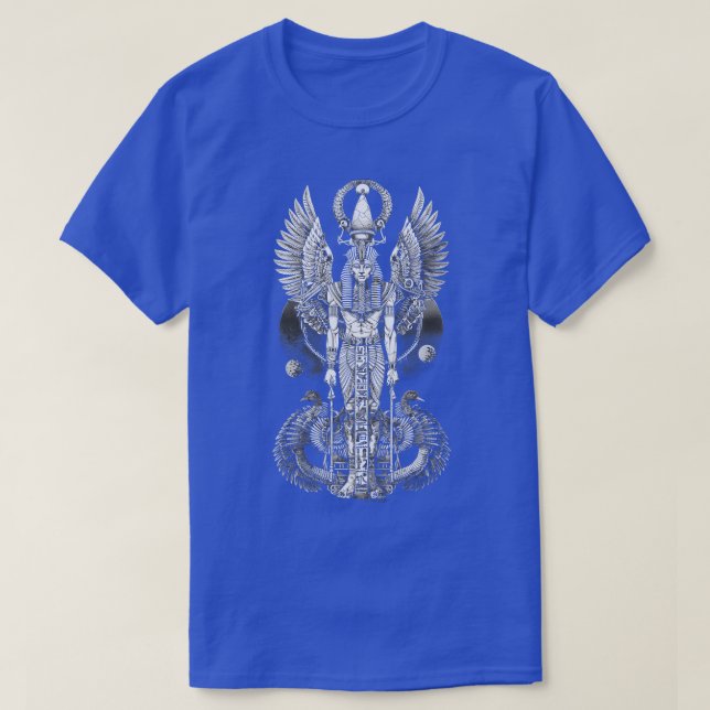Ancient Gods Of Egypt Thoth Osiris Sobek Horus Anu T-Shirt (Design Front)