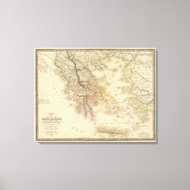 Ancient Greece Canvas Print (Front)